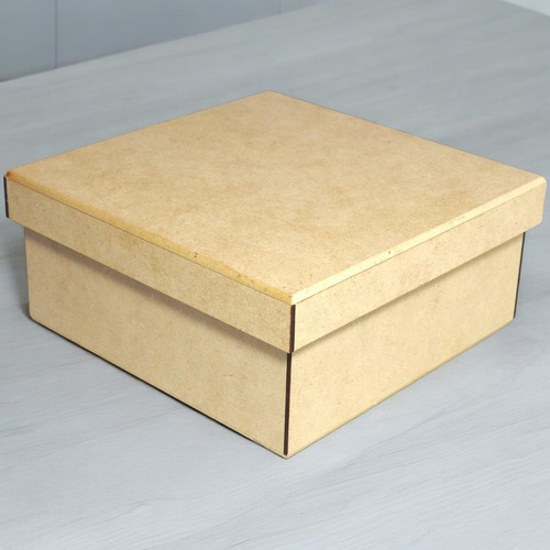 10 Cajas De Mdf 3 Mm 28x20x10 Cm