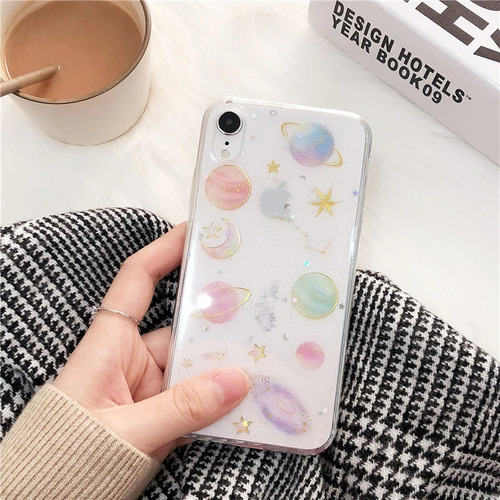 Case Galaxia iPhone Universo Estrellas Mujer Hombre Dama 3d