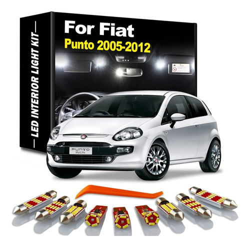 Kit Led Interior Canbus Fiat Punto 2005 - 2012