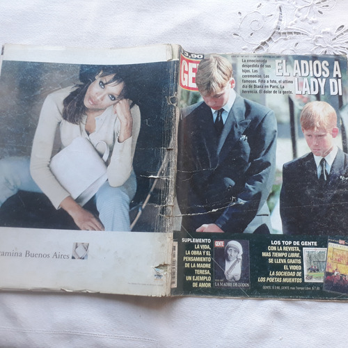 Revista Gente Nº 1677 11/9/1997 Publicidad Soda Stereo (Usado)