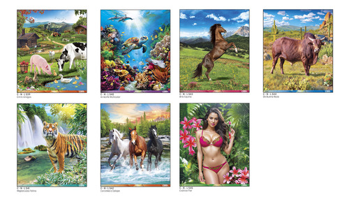 400 Calendario Len Varilla Mediano N Imagen + Santoral Anli