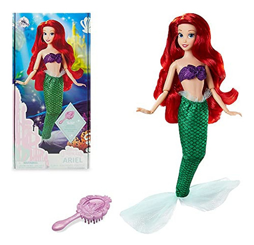 Disney - Muñeca Clásica Ariel La Sirenita 11 ½ Pulgadas