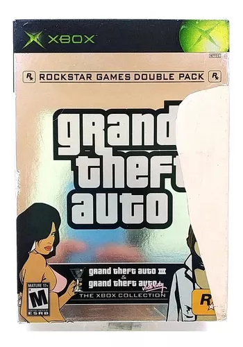 Grand Theft Auto Xbox Collection Double Pack Gta 3 Vice City