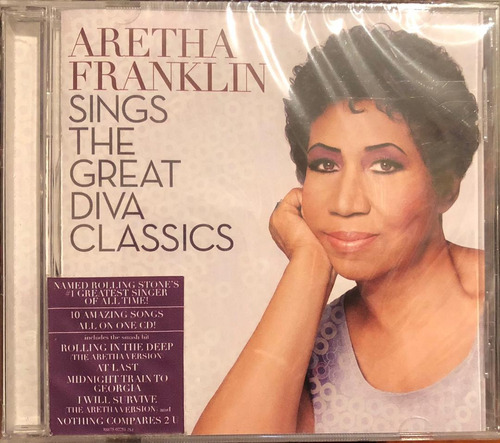 Aretha Franklin - Sings The Great Diva Classics. Cd, Album.
