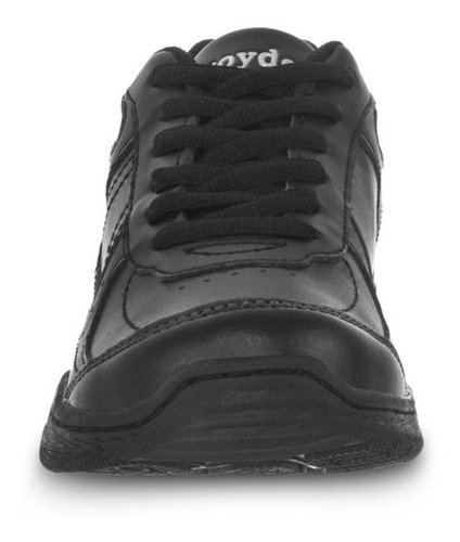Imagen 3 de 8 de Zapatos Colegial 10 New Negro Para Niño Y Niña Croydon