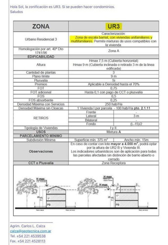 Imagen 7 de 7 de Lote De 495m2 En Venta - Pilar