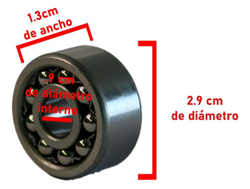 Rodamiento 2200 Autoalineable Balero