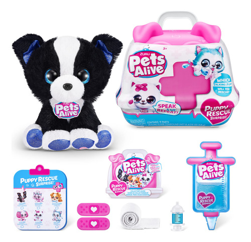 Pets Alive Pet Shop Surprise Puppy Rescue (border Collie)