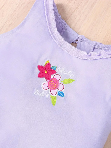 Conjunto De Niña De 3 Piezas Falda Top Corto Y Gorro