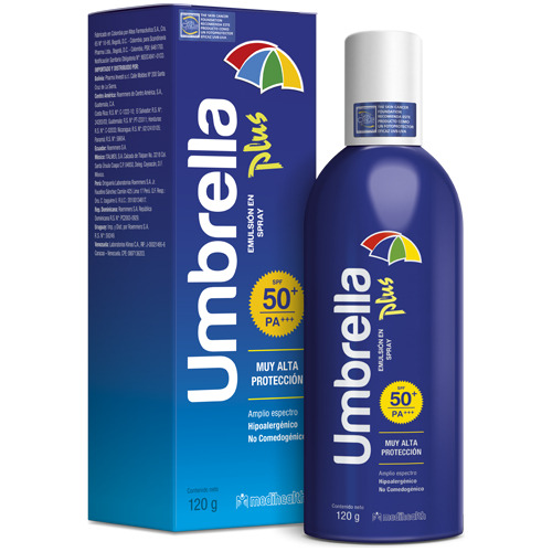 Bloqueador Umbrella Plus  50+ Spray X 12 - g a $892