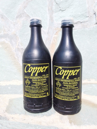 Agua Para Baterias Marca   Copper  