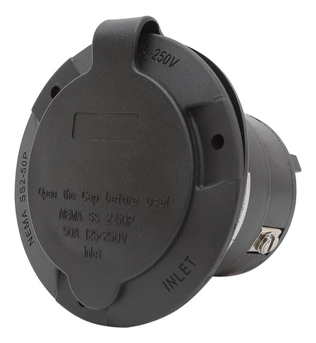 Nema Ss 2-50p Twist Bloquera Marina Power Input Con 50 Amper