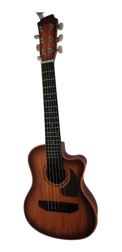 Imagen 1 de 6 de Guitarra Criolla 6 Cuerdas Reales Ukelele Infantil 65cm Edu