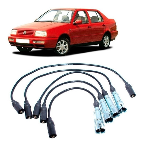 Juego Cables Bujias Para Volkswagen Vento 1.8 Acc 1993 1999