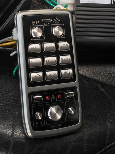 Sirena Policia Profesional Federal Signal 200w