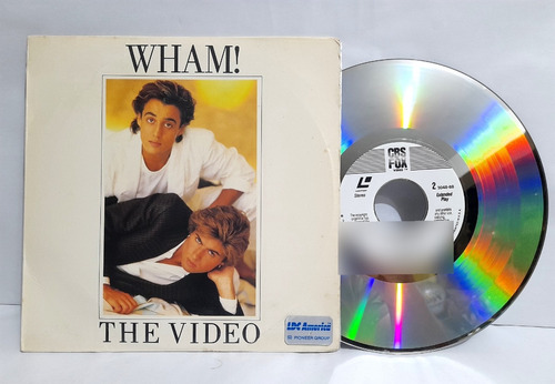 Láserdisc Wham! - The Video 1985