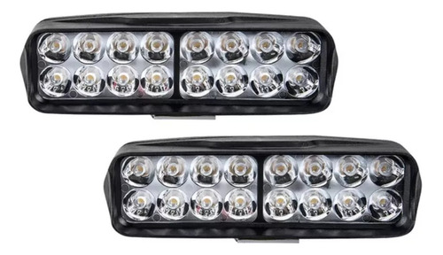 Faros Led Moto Cuatriciclo 16 Led X 2