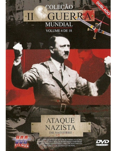 Dvd Ii Guerra Mundial Ataque Nazista Vol. 04 De 18