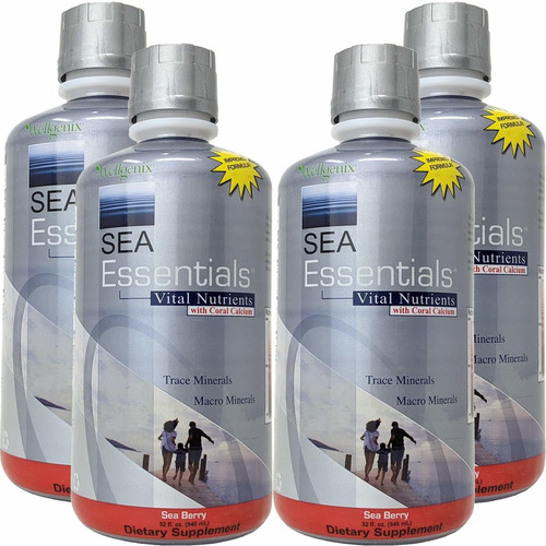 Wellgenix Sea Essentials Coral Calcio Lquido Vitamina Para A