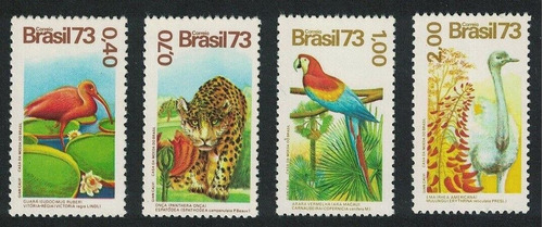 Fauna & Flora - Brasil 1973 - Serie Mint