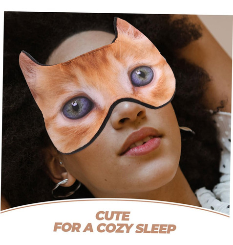 Máscara De Ojos Con Sombra De Ojos De Gato Con Forma De Ojo
