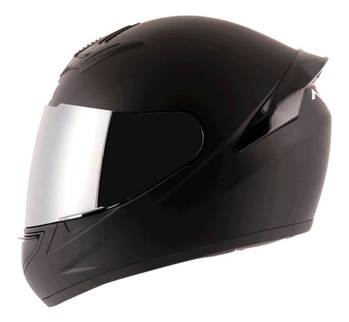 Imagen 1 de 8 de Casco Moto Axor Rage Solid Certificado Dot Y Ece Negro Mate