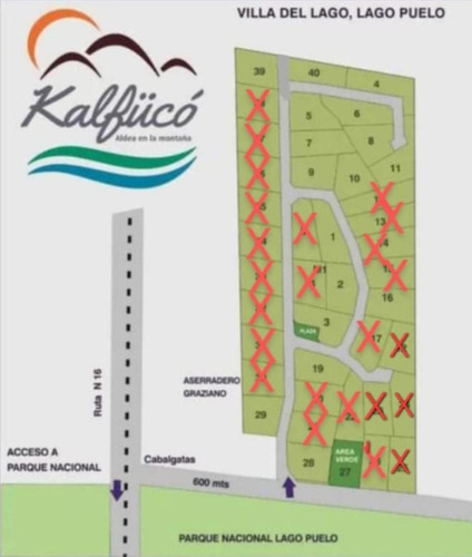 Terreno Venta Villa Del Lago. Chubut