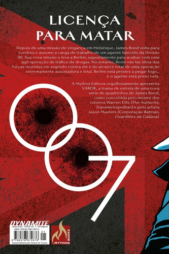 Hq Capa Dura James Bond 07 Volume 1 - Mythos Editora