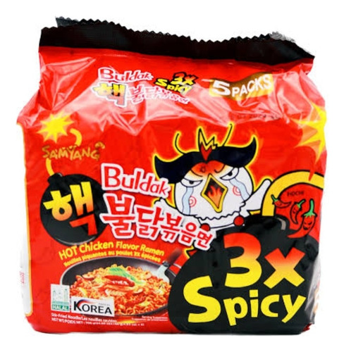 Ramen Samyang 3x Bolsa De 5 Piezas