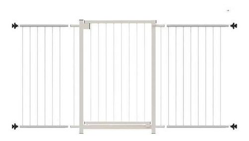 Portão Multigrade-divisor Ambiente 70a 140cm - Branco Nf1403