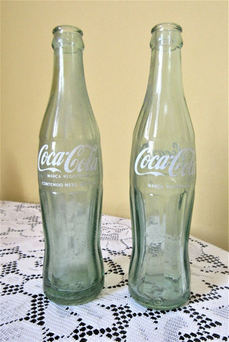 Antiguas Botellas Coca Cola 285cc 1974 Y 1975 Diferentes