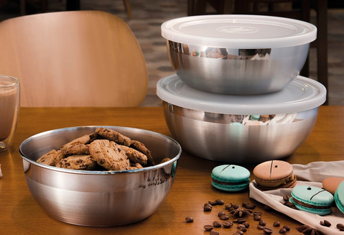 Recipiente P/ Alimentos Tramontina Freezinox Inox Circular