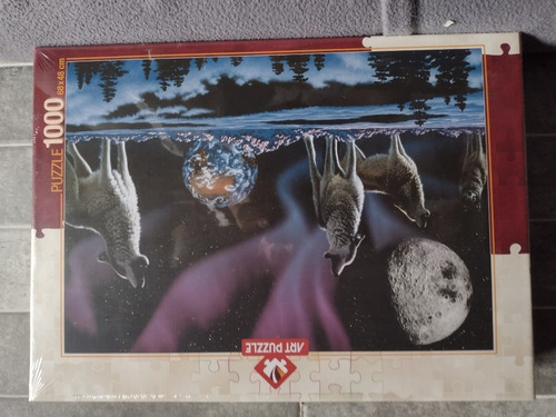 Rompecabezas Lobos Earth Song 1,000 Pzas Art Puzzle