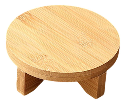 Soporte De Madera Soporte De Escritorio En Diámetro 11.4 Cm