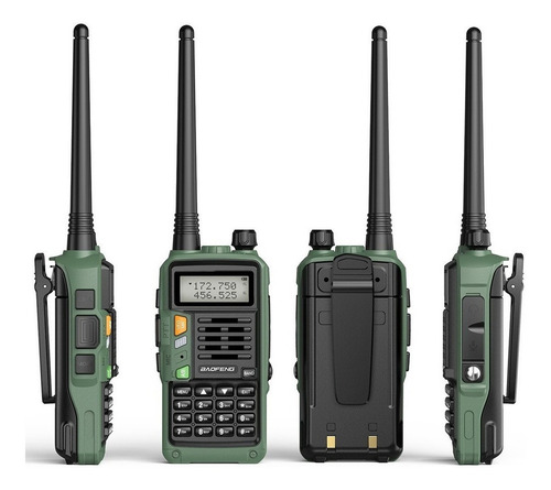 Radio Ht Uhf + Vhf De Doble Banda Baofeng Uv-s9 Plus Portáti