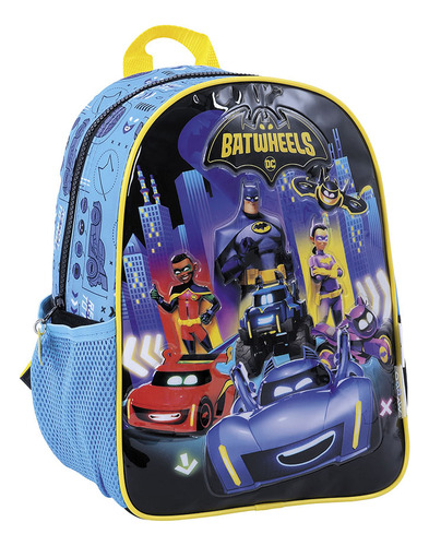 Batwheels Mochila 12 Espalda Multipersonajes Celeste Wabro