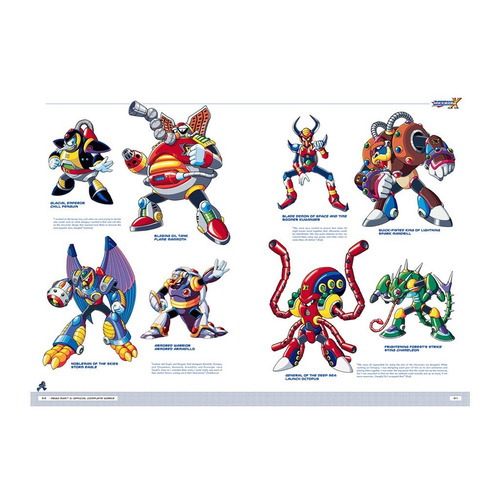 Libro Mega Man X Official Complete Works Hardcover Capcom Ga