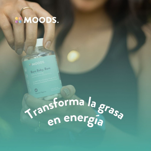 Kit - Moods Keto Y Ayuno Mct Cetonas L Carnitina Acv Omega 3 Sabor Sin sabor