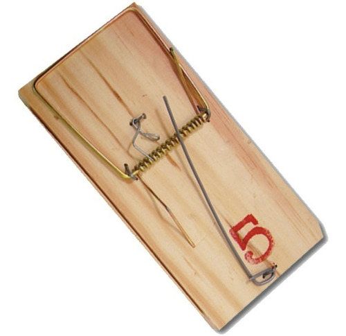 Ratoeira De Madeira N.05 Com 12 Unidades