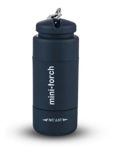 Imagen 2 de 2 de Linterna Mini De Bolsillo Luz Led Recargable Usb