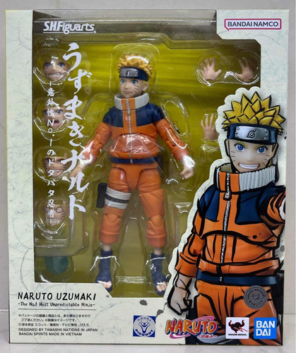 Naruto Uzumaki - S.h.figuartsfigura Articulada