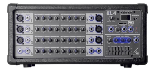 Consola Amplificada Backstage 8l4 Usb, 8 Canales