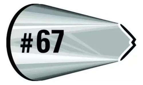 Bico De Confeitar Pequeno Folha 67 Wilton