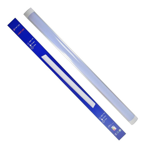 Lampara Integrada Led 36w Doble Tubo Con Base 120cms T5 T8