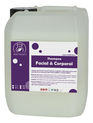 Shampoo Facial & Corporal 5 Litros