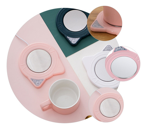 Taza De Café Calentadora De Platos Con Alimentación Usb