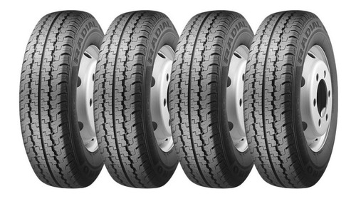 Kit 4 Neumáticos Kumho 155 R12 Kc53 Carga Kia 2500 