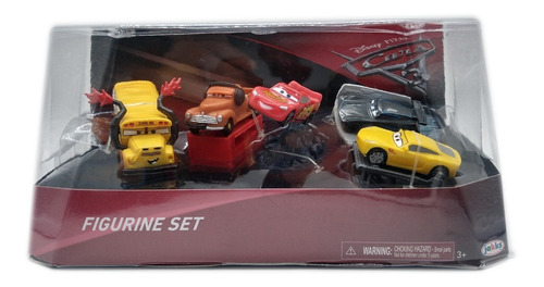 Cars 3 Disney Set De Figuras Coleccionables Edición Especial (Usado)
