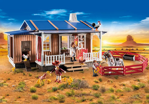 Playmobil | Rancho Del Viejo Oeste | 70945 Rancho