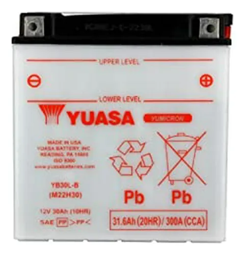 Batería Yuasa Yuam22h30 Yb30l-b: Potencia Y Durabilidad